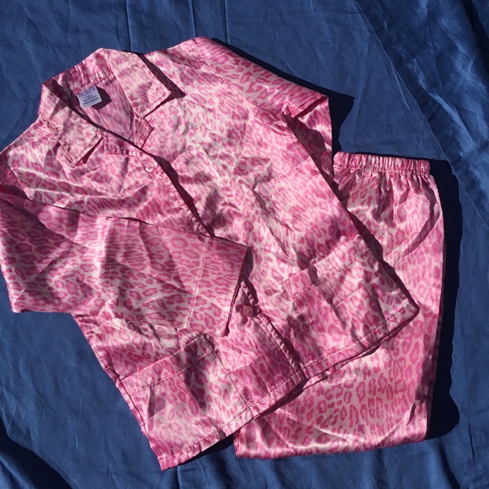 Girls New Leopard PJs
